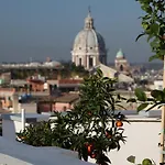 Spanish Steps With Panoramic Roof-terrace Roma